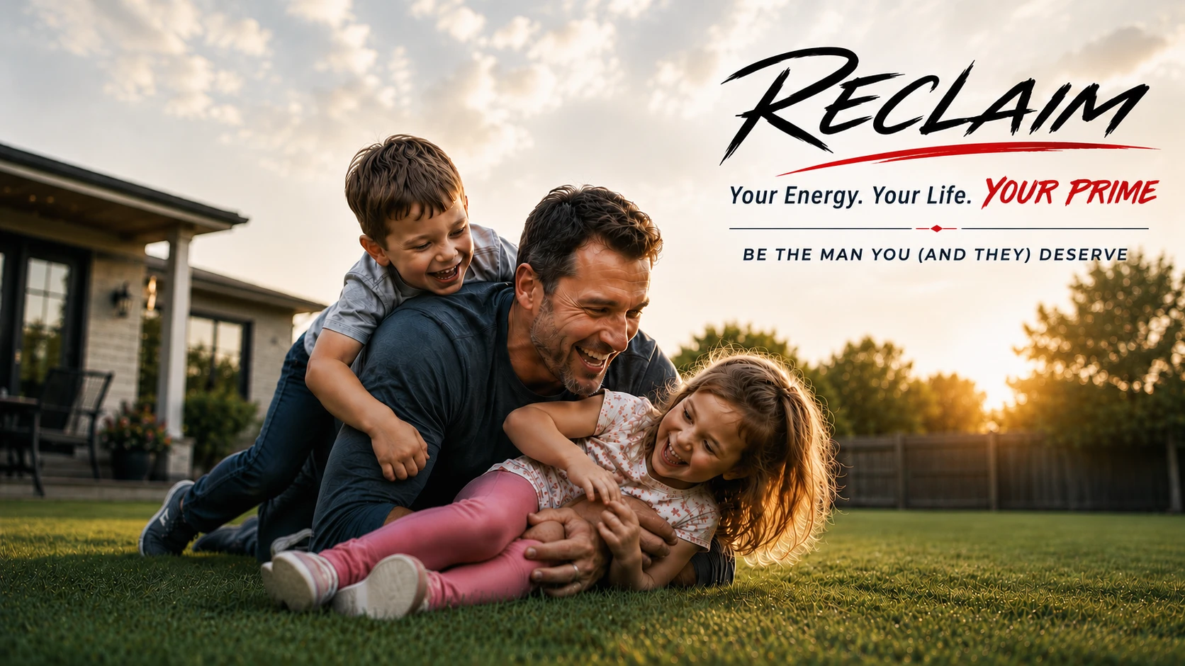 Reclaim &mdash; your energy, your life, your prime. Be the man you (and they) deserve.